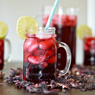 Agua fresca jamaica